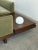 Vintage Platform Sectional in Walnut & Mohair For Sale - Image 11 of 14
