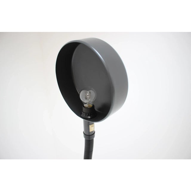 Vintage Freestanding Bowl-Shaped Reading Floor Lamp from Dijkstra, 1970s For Sale - Image 6 of 12