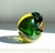 1950s "Rare and Beautiful Color" Murano Mid Century 1950's Art Glass Apple and Pear Bookends For Sale - Image 5 of 11