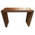 Wood Andrianna Shamaris Minimalist Suar Wood Console Table For Sale - Image 7 of 18