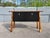 Console Table With Two Drawers, Zebrawood, Black For Sale - Image 12 of 12