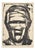 Alberts Goltjakovs, Portrait, 1950s, Monotype For Sale