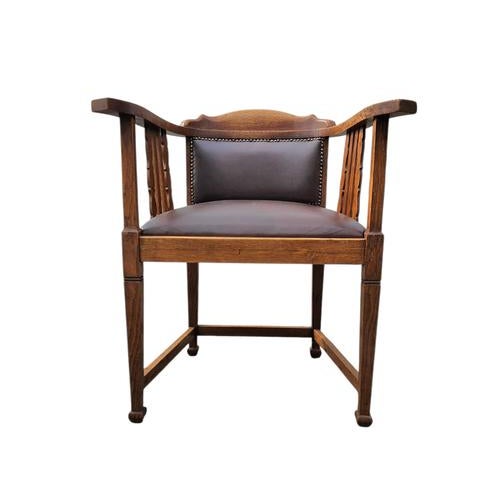 Art Nouveau Lounge Chair For Sale - Image 3 of 15