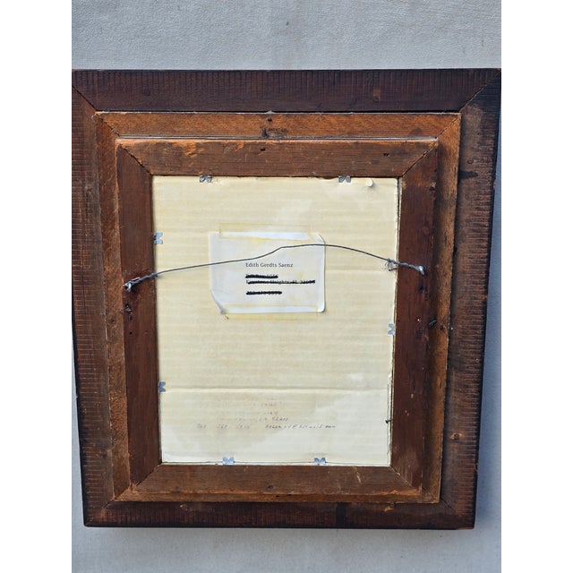 Wood Late 19th Century Madonna and Child Religious Icon For Sale - Image 7 of 8