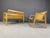 Mid-Century Plywood Benches in the style of Alvar Aalto, 1960s, Set of 2 For Sale - Image 9 of 12