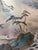 Mid 20th Century Vintage Japanese 4-Panel Byobu Screen "Morning Clouds at Mount Penglai" - For Sale - Image 5 of 17