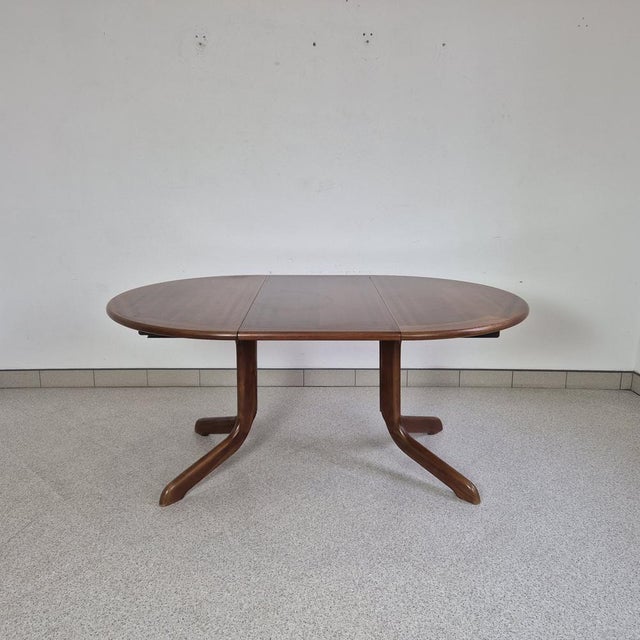Mahogany Extendable Dining Table from CJ Rosengaarden, Denmark, 1960s For Sale - Image 12 of 12