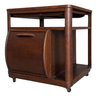 Cc41 Incorporall Walnut Metamorphic Cocktail Trolley & Drinks Cabinet Cc41 Incorporall Walnut Metamorphic Cocktail Trolley & Drinks Cabinet For Sale
