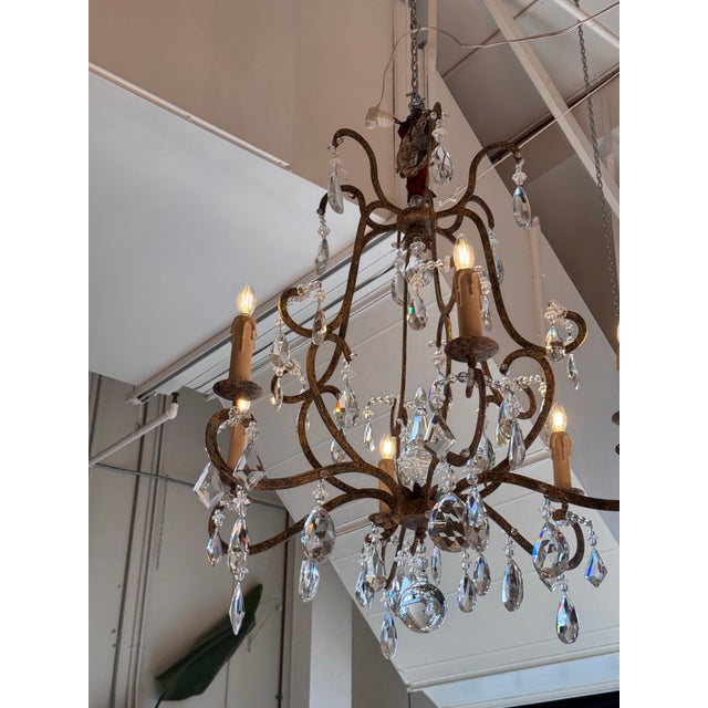 Silver Dennis & Leen Chantilly Chandelier For Sale - Image 8 of 12