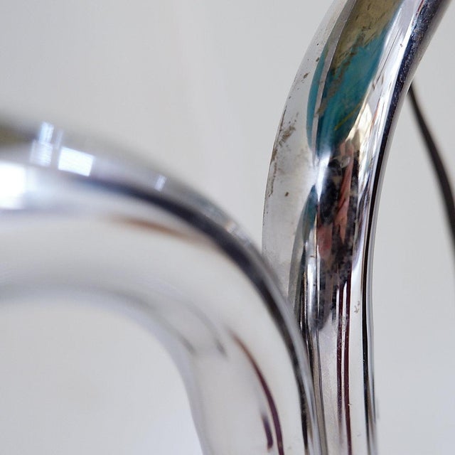 Illuminated Globe on Chrome Stand from Geoscope, Italy, 1980s For Sale - Image 14 of 16