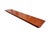 Red & Blue Textured Minimal Shelf is made from scrap poplar and is surface textured by hand and milk pained with a base...