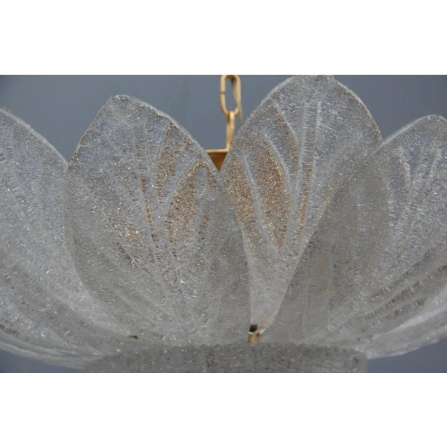 Italian Murano Glass Chandelier, 1970s For Sale - Image 8 of 11