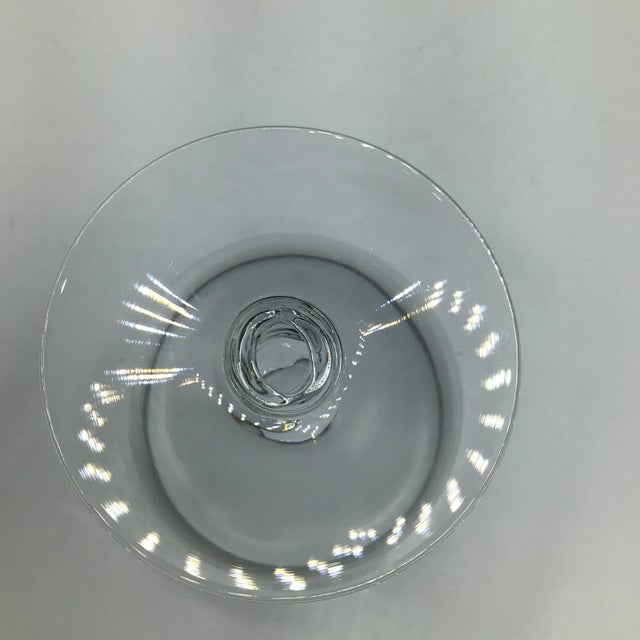 Platinum Rim Cocktail Glasses-Set of 4 For Sale - Image 11 of 12