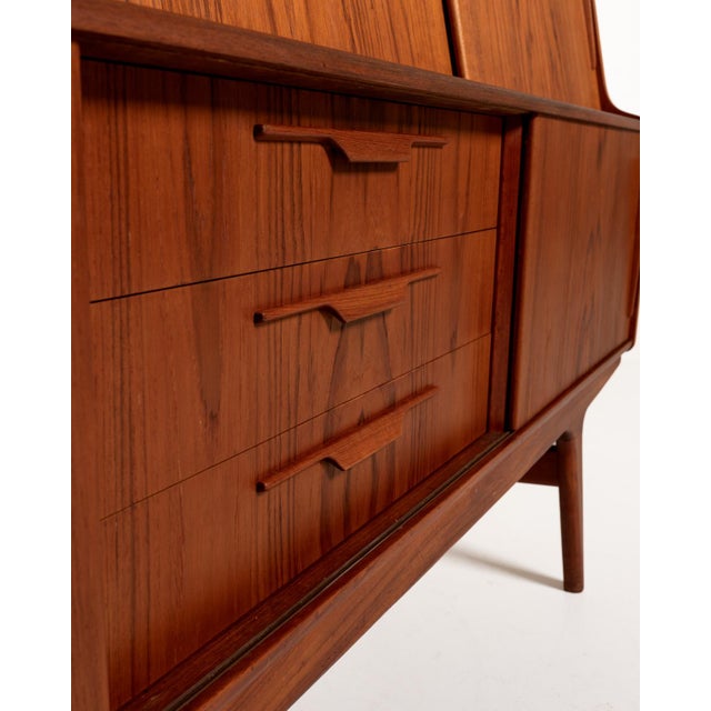 Vintage Danish Teak Sideboard, 1960s For Sale - Image 10 of 13