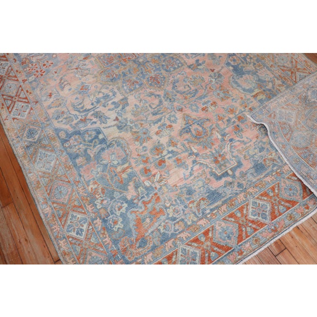 Antique Persian Lilihan Rug, 5'4'' X 8' For Sale - Image 4 of 9