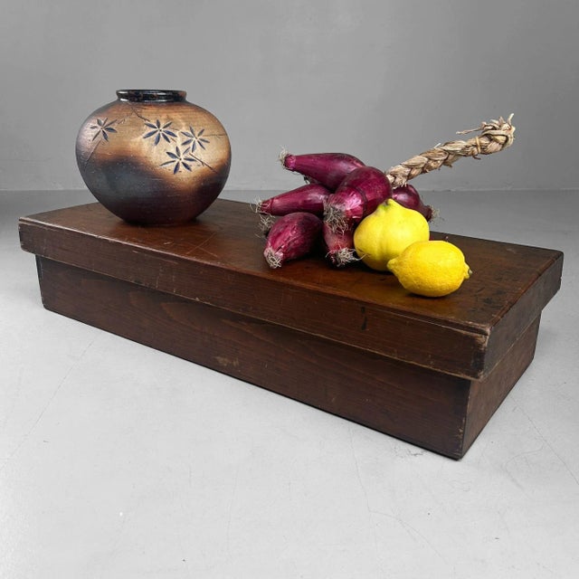 1920s Japanese Wooden Storage Box, 1930s For Sale - Image 5 of 15