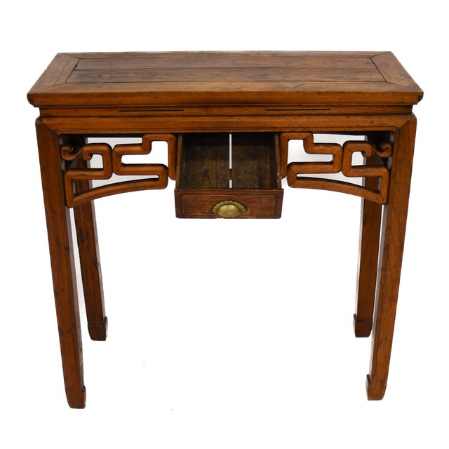 Chinese Antique Chinese Wood Altar Table For Sale - Image 3 of 8