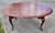Pennsylvania House Solid Cherry Coffee Table Queen Anne Oval Vintage Cocktail For Sale - Image 11 of 15