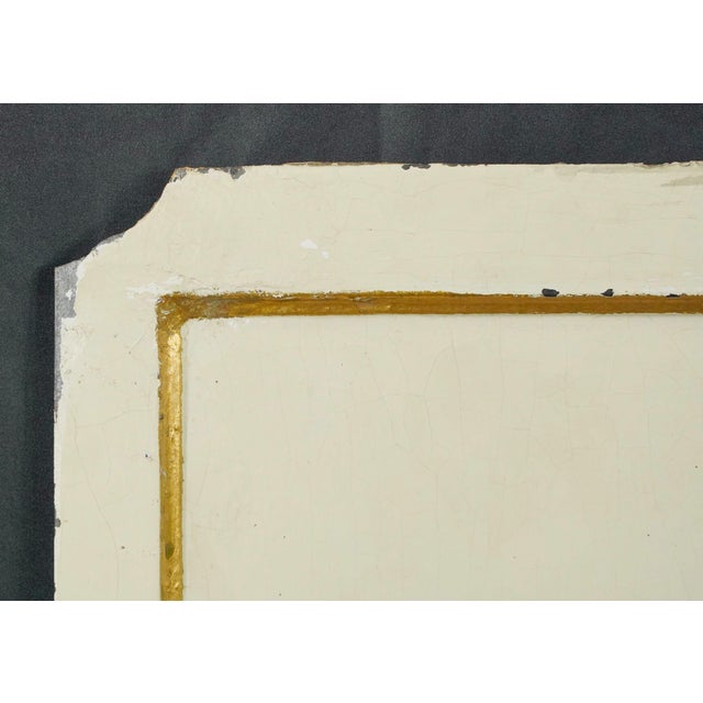 The Plaza Hotel French Cast Iron Fireback Set For Sale - Image 10 of 16