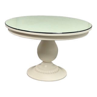 48 Inch Ave Home Charlotte Pedestal Table For Sale