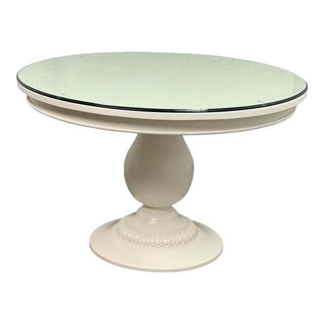 48 Inch Ave Home Charlotte Pedestal Table For Sale