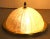 Beautiful, somewhat classically designed ceiling lamp with brass-colored fixture and heavy "ice" glass. Thanks to its...