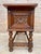 Spanish Carved Wood Sideboard With Floral Decoration, Mid-20th Century For Sale - Image 14 of 18