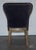 Vintage Richmond Desk or Dining Chair in Navy Velvet with Studs from Halo For Sale - Image 10 of 18