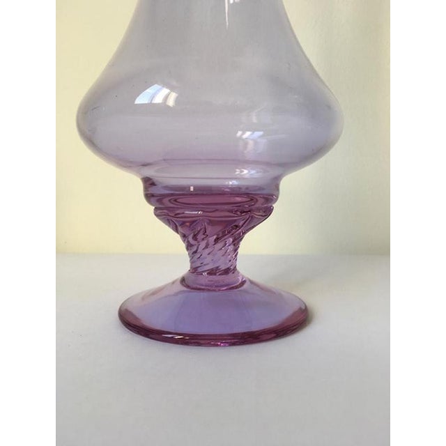 Baroque Postmodern Murano Glass Bottle, Italy, 1960s For Sale - Image 3 of 18