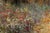 Lovely Vintage James G. Llewelyn Impressionist Garden Painting Églomisé & Pastel Mixed Media Nature Home Decot Art For Sale - Image 10 of 14