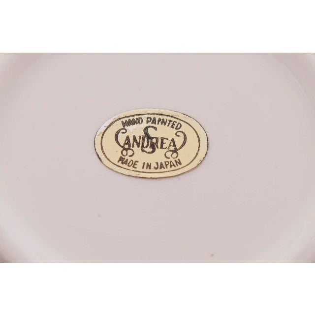 Mid 20th Century Red Apple Ceramic Spice Jars - Set of 6 For Sale - Image 5 of 6