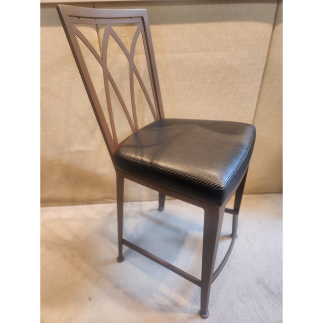 Set of 3 Dimensions: 18"W x 22"D x 42.5"H Insert: Gothic Fabric: Ford-Black JC461 Finish: Mocha Johnston Casuals - Luca...
