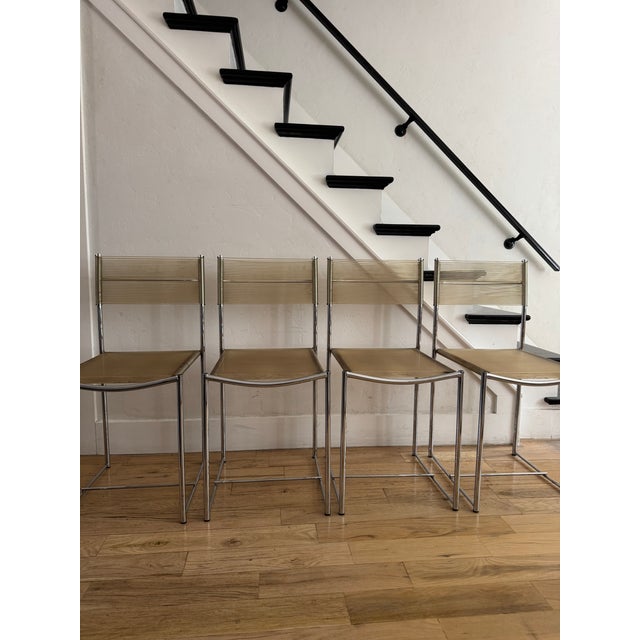 Spaghetti Chairs by Giandomenico Belotti for Alias, 1979, Set of 4 For Sale In New York - Image 6 of 7