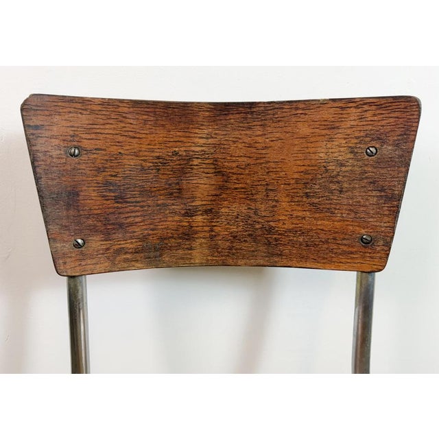 Mid-Century Modern Vintage Workshop Chair, 1960s For Sale - Image 3 of 18