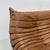 French Togo Sofa in Dark Cognac Leather attributed to Michel Ducaroy for Ligne Roset For Sale - Image 10 of 15