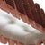 Metal Murano Glass Suspension Lamp with Gilt Metal Structure, Italy, 1999 For Sale - Image 7 of 10