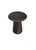 Round Side Table Crafted From Teak Wood, Espresso Finish Modern Organic For Sale - Image 4 of 5