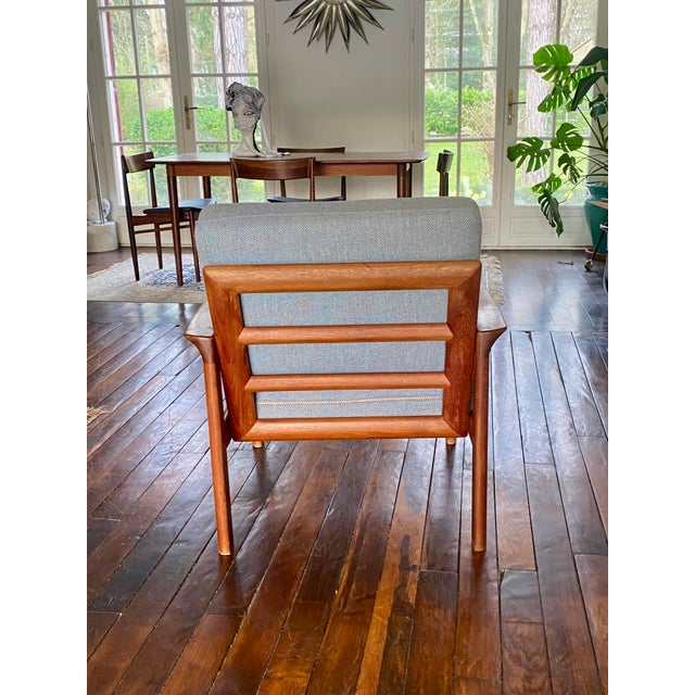 Danish Teak Lounge Chair from Komfort, 1960s For Sale - Image 3 of 15