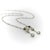 1900 - 1909 1900-1909 Edwardian Platinum Old Mine Cut Diamond Negligee Necklace For Sale - Image 5 of 9
