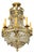 19th Century Louis XVI Style, Chandelier, Dore Bronze, Crystal, France For Sale
