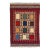 2020s Modern Kilim Handmade Multicolor Geometric Wool Rug For Sale