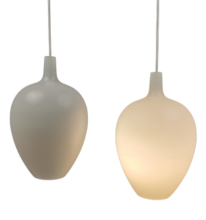 Two Pompei Pendant Lamps by Jo Hammerborg for Fog & Mørup, 1960s, Set of 2