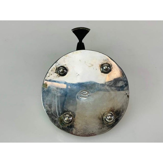 Silver Emilia Castillo Silver-Plated Toucan Wine Bottle Coaster 1980s For Sale - Image 8 of 8