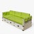 1970s Mid Century Bernhardt Campaign Case Marge Carson Style Sofa Daybed For Sale - Image 5 of 10