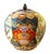 Vintage Ginger Jar made especially for Gump’s San Francisco – Hand-Painted with Garden Figures. A LARGE and unique ginger...