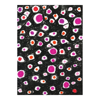 Molly Frances "Pink Dots" Abstract Pop Print - 40" X 60" For Sale