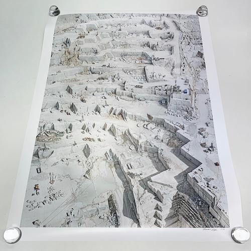 Contemporary Bernhard Lang, AV_Carrara_004, Fine Art Photograph Print For Sale - Image 3 of 9