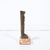 1930s Art Deco Bronze Telamon Sculpture on Rectilinear Variegated Rose Hue Marble Base For Sale - Image 5 of 10