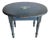 19th Century Original Blue Painted Small Oval Table For Sale