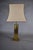 1970s Italian Hollywood Regency Brass Table Lamp with Caramel Lacquer Panels, 1970s For Sale - Image 5 of 9